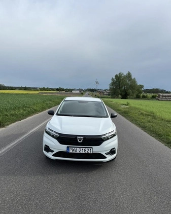 Dacia Sandero cena 42900 przebieg: 46125, rok produkcji 2021 z Wągrowiec małe 436